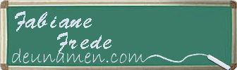 Fabiane Frede Visitenkarte